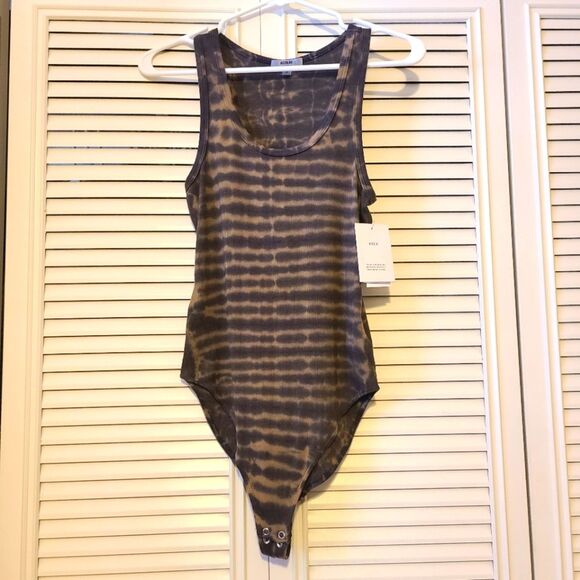 Agolde Rib Tank Body Suit NWT size M - Picture 1 of 5